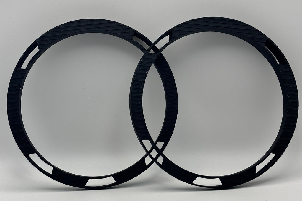 6.5" Speaker Spacer Ring, 1/4" to 3/4" wedge