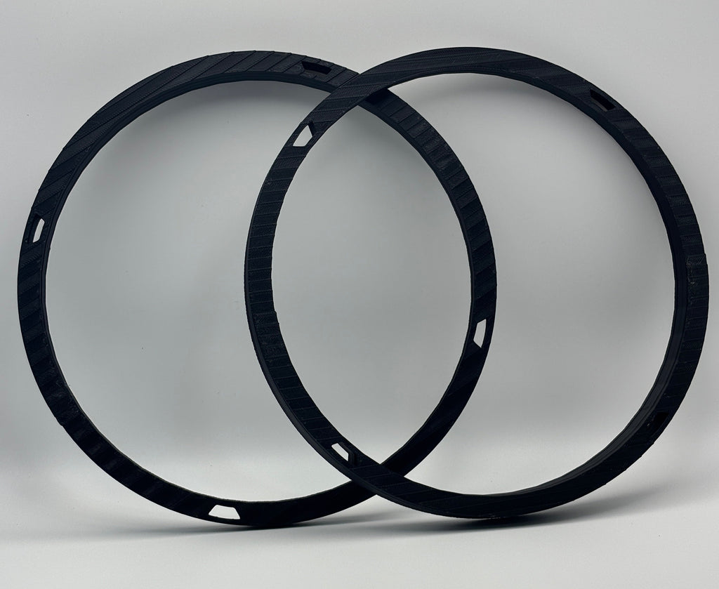 8" Speaker Spacer Ring, 1/4" to 1 1/4" wedge