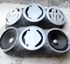 8" Speaker Grill Ring, 1.5" Depth